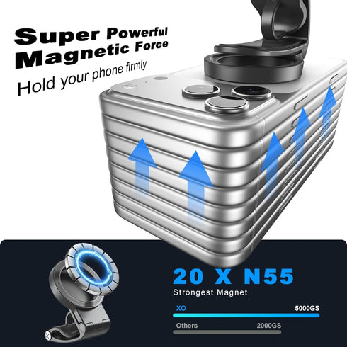 XO Simple is Beauty Magnetic Phone Holder for Car,Strong Non-Slip Car Phone Mount, Hands-Free Navigation for Car,Phone