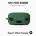 Geiomoo P30i, Silicone Case for Anker Soundcore Protective Cover with Carabiner (Emerald Green)