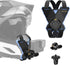 NEEWER Motorcycle Helmet Chin Strap Mount Kit - Compatible with GoPro Hero 13-7, Magnetic Quick Release Adapter