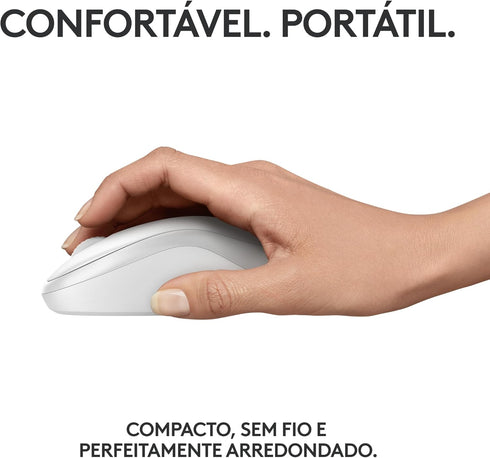 Logitech M240 Silent Bluetooth Mouse - Wireless, Compact, Portable with Smooth Tracking, 18-Month Battery for Windows,