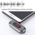 ASHATA 3.5MM Phone/Pad/MP3/MP4/MP5/Tablet 300mAh Audio Head Mobile FM Transmitter Built in Battery Car Radio