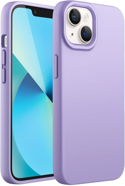 JETech Silicone Case for iPhone 13 - 6.1-Inch Silky-Soft Touch Full-Body Protective Phone Case, Shockproof Cover with