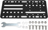 TH8A Fabater USB Handbrake Mount Plate, Adjustable Stainless Steel Sim Racing Mount Bracket, Universal Bracket