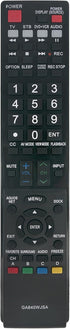 RRMCGA840WJSA GA840WJSA Remote for Sharp Aquos TV Models: LC-52LE810UN, LC-60LE810, LC40LE810, and more
