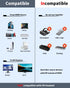 HDMI to Displayport Adapter 4K@60Hz, HDMI Male to DisplayPort Female Monitor Cable, USB Power Cable
