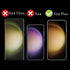 [2+2 Pack Samsung Galaxy S24 Plus Privacy Screen Protector and Camera Lens Protector, Premium Tempered Glass, No Bubbles