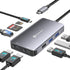 Reborn Laptop Docking Station Dual Monitor, 9-in-1 USB C Hub Dual Monitor with