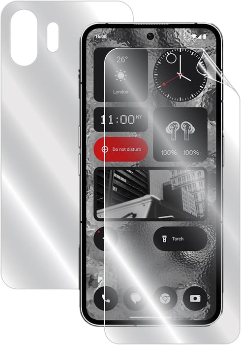 IPG For Nothing Phone 2 FULL BODY Hydrogel Protector, Invisible Touch Screen Sensitive Ultra HD Clear Film, Anti