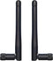 Dixingtek WiFi 6E Tri-Band 2.4GHz 5GHz 6GHz Bluetooth RP SMA Male Antenna, Compatible