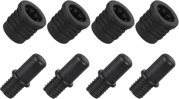 MECCANIXITY Speaker Grill Guides, Plastic Ball and Socket Type, 5.8mm Dia for Speaker Parts Accessories, Pack of 4