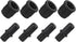 MECCANIXITY Speaker Grill Guides, Plastic Ball and Socket Type, 5.8mm Dia for Speaker Parts Accessories, Pack of 4