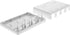 Networx Keystone Jack Surface Mount Boxes, 4 Port, White