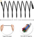 Costyle USB Extension Cable 6FT, 2-Pack USB 2.0 A Male to A Female Extension Cord for USB Devices, Black