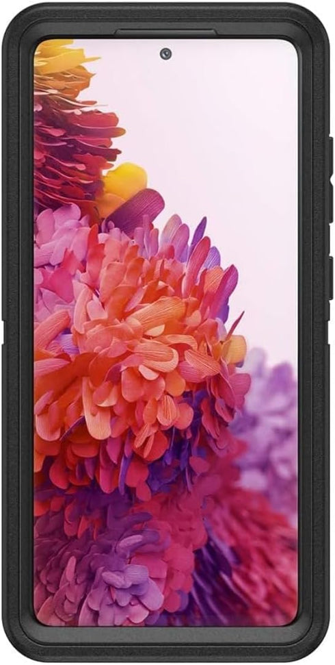 DEFENDER Case for Samsung Galaxy S20 FE 5G - Black, with Holster Belt Clip