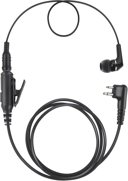 2 Pin Ptt Mic Earpiece Two Way Radio Headset for Motorola Walkie Talkie