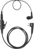 2 Pin Ptt Mic Earpiece Two Way Radio Headset for Motorola Walkie Talkie