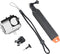 Fotoleey Dive Case + Floating Hand Grip for DJI Osmo Action 4, Action 3