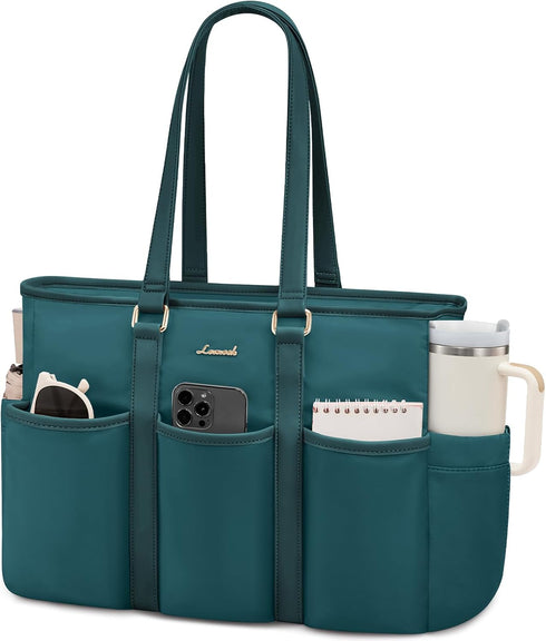 LOVEVOOK Tote Bag for Women Work, 15.6 Inch Laptop Bag for Women,Utility Everything