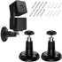 Adjustable Wall Mount for Wyze Cam Pan & Wyze Cam V3/Ring Camera, Indoor Outdoor Mount, 2 Pack Black