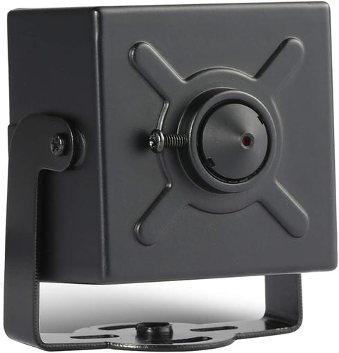 Revotech HD 3MP Mini Security POE IP Camera, 3.7 mm Pinhole Small Indoor Camera for Remote View CCTV Video