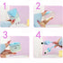Waves Blue Heart Shape DIY 18W 20W Data Cable USB Charger Protector Line Earphone Wire Saver for iPhone XR/7/8