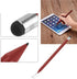 Touch Screen Pen Replacement for All Touch Screens Cell Phones Tablets Laptops Universal Stylus Pencil (Red)