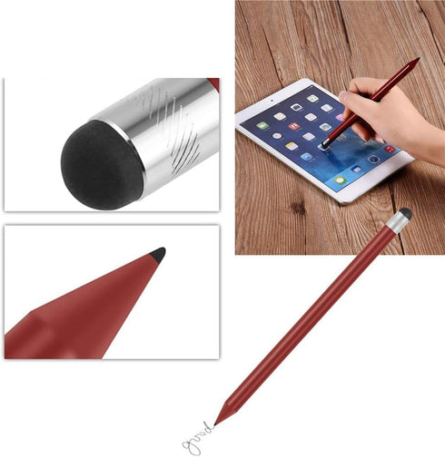 Touchscreen Pen for BlackBerry/HTC, Replacement Capacitive Soft Tip Pen, Red
