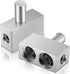 1 Pair of Car Audio Dual 1/0 Gauge to 1/0 Gauge Amp Input Reducers, 2 Pcs for Easy Car Audio Amplifier Installation