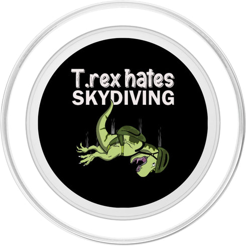 PopSockets MagSafe PopGrip for iPhone - Skydiving Suits For Men Parachute Skydive Gear Gifts T Rex