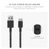 Native Union Belt Cable USB-C to USB-A - 4ft Ultra-Strong Charging Cable with Leather Strap for iPhone 15, Samsung
