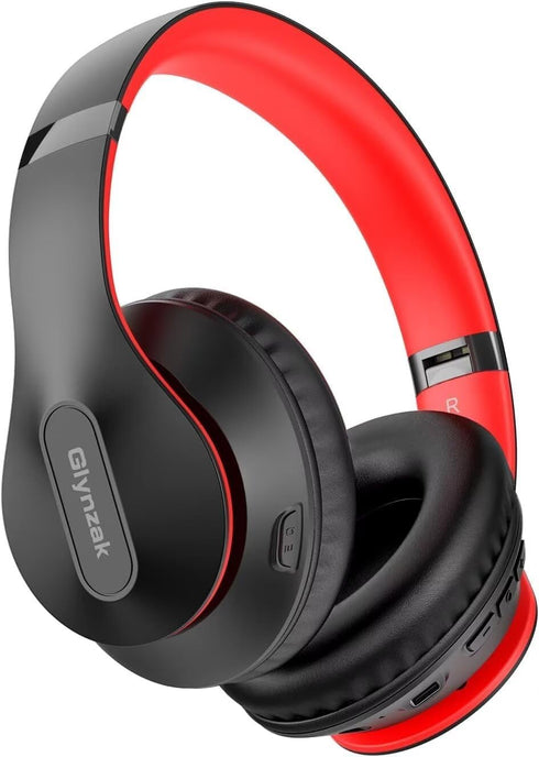 Wireless Bluetooth Headphones Over Ear, 65H Playtime HiFi Stereo Headset with Microphone and 6EQ Modes