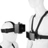 Phone Chest Mount Harness Vest - Head Strap Clip Holder for POV/VLOG, Compatible with iPhone, Samsung, GoPro