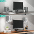 WALI Speaker Wall Mounts, Dual Side Clamping Bookshelf Mounting Bracket for Large Surround Sound Speakers, Holds up to