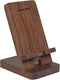 Plehood Wood Phone Stand, Desktop Wooden Phone Holder, Portable Office Phone Stand for