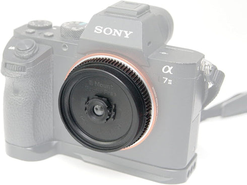 Xuan Focus Free 30mm F/10 Body Cap Pancake Lens for Street Photography (32mm/F10 Sony E Mount)