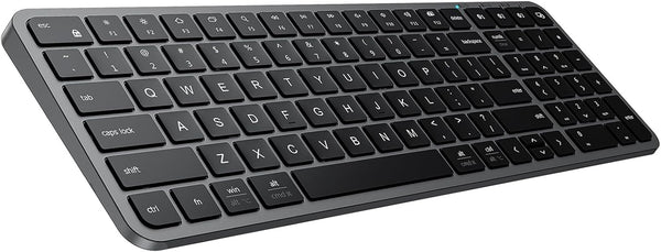 iClever Bluetooth Keyboard, Wireless Keyboard with Numeric Keypad, Multi-Device Rechargeable, Stable Connection,