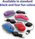 Verbatim 98616 Wired Optical Computer Mini USB-A Mouse - Plug & Play Corded Small Travel Mouse with Retractable Cable