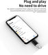 Lightning Male to USB 3.0 Female OTG Adapter Cable for iPhone 11 12 Pro Max Mini, iPad Air, Camera, Card Reader