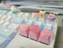 Handmade Cute Keycaps, Compatible with Cherry MX Switches Mechanical Keyboard, Pink PBT Keycap for Gaming Keyboards