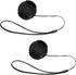 ZZJMCH 2 Pack 55mm Pinch 100% (55mm) Center Front Lens Cap, Extra Strong Springs, Camera Lens Cover, Made from Recycled