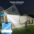 OOSSXX Dual Lens Security Cameras Outdoor System, Wireless WiFi PTZ Camera, 2-Way Audio, Color Night Vision