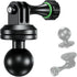 BRCOVAN Aluminum Alloy Tripod Mount Adapter with 1'' Ball, Compatible with RAM Mounts B Size