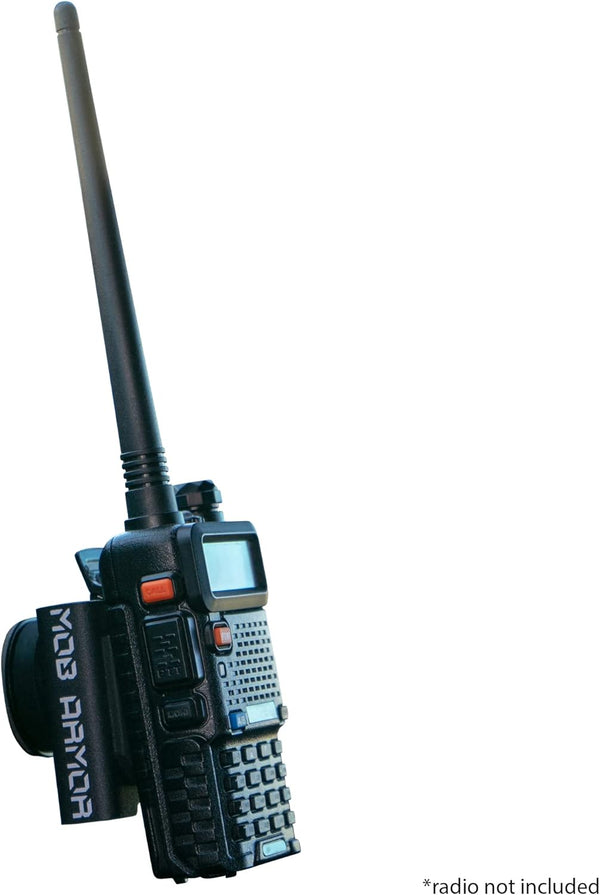 Mob Armor Magnetic Car Mount Kit for CB, VHF & GMRS Radios, Handheld Radio Mount with Mic Holder and Base