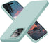 Cordking iPhone 15 Plus Case, Silicone Ultra Slim Shockproof Protective Phone Case, Mint Green
