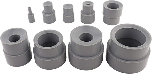 Lens Remove Ring, 9pcs Camera DSLR Lens Repair Tool Ring for 8-83mm Lenses Removal Rubber Accessory