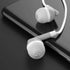 Maeline 10 Pack Bulk Earbuds - Gray with 3.5 mm Headphone Plug