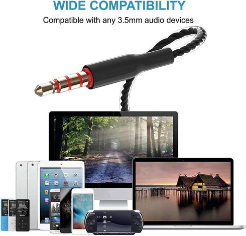Earbuds Earphones with Microphone, 5 Pack Wired Heavy Bass Headphones, Noise Isolating for iPad, Desktop, 3.5mm