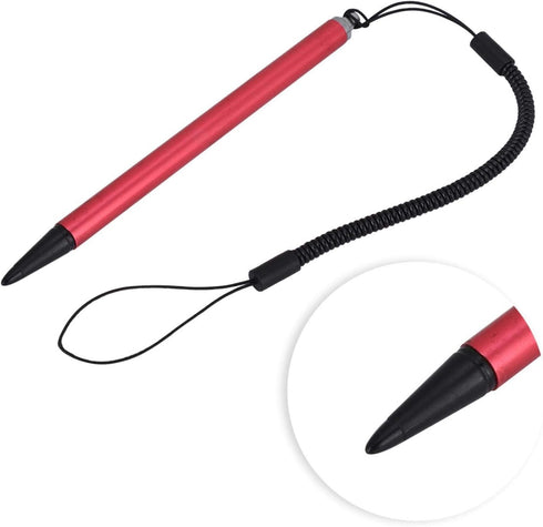Stylus Pens for Resistive Touch Screen Devices, Screen Touch Painting Pen with Spring Rope for POS, PDA, Industrial PC