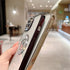 Casechics Luxury Glitter Bling Case for iPhone 11, Rhinestone Bumper Camera Lens Protection, Gold