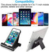 VOVIGGOL 16 15 14 13 12 11 Cell Phone Stand for Desk, Foldable Cell Phone Holder Mobile Stand Phone Dock, Adjustable